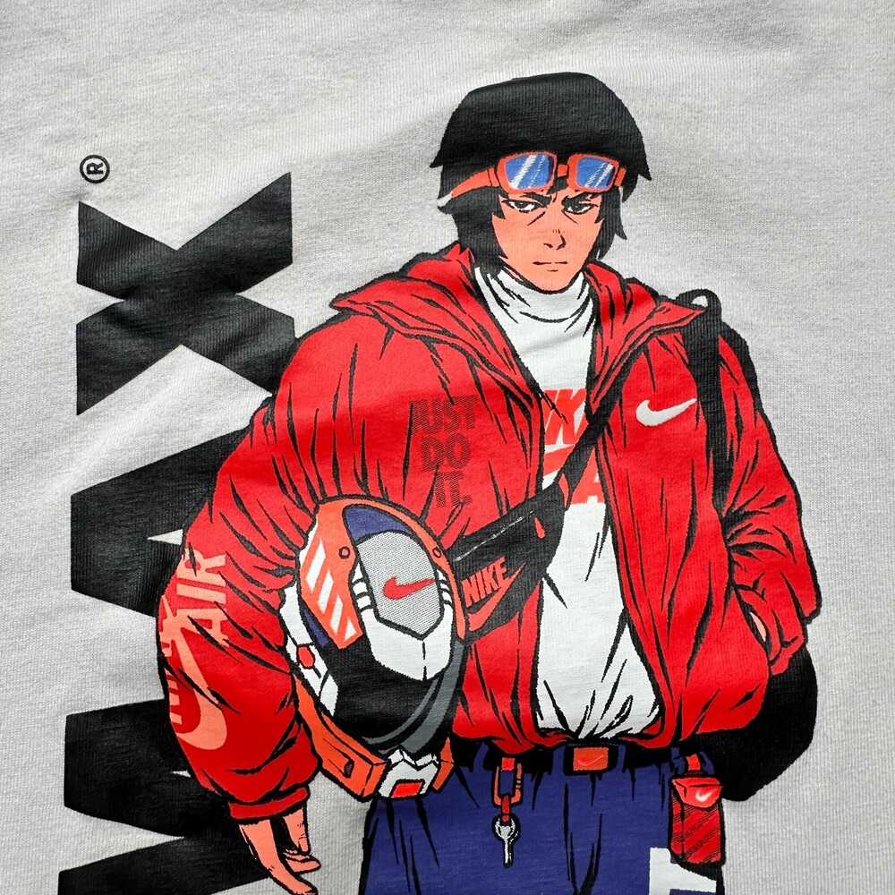 Nike Air Max Shirt Mens Medium White Cartoon Streetwear Just Do It Graphic Tee
